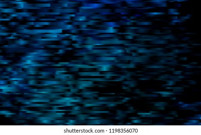 Dark BLUE vector texture with colored lines. Decorative shining illustration with lines on abstract template. The pattern can be used for websites.