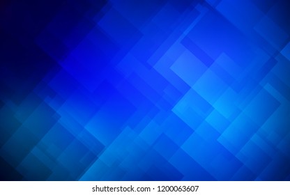 Dark BLUE vector texture with colored lines. Modern geometrical abstract illustration with Lines. Best design for your ad, poster, banner.