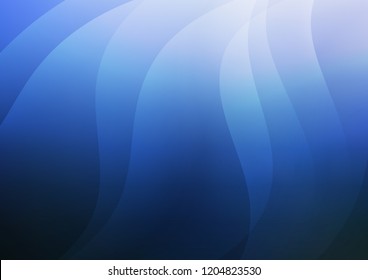 Dark BLUE vector texture with colored lines. Shining colored illustration with narrow lines. The pattern can be used for busines ad, booklets, leaflets