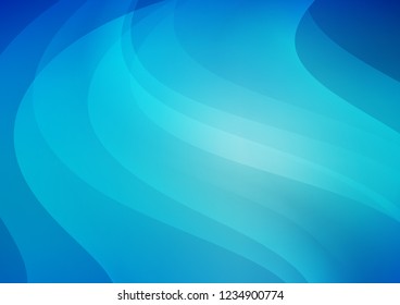 Dark BLUE vector texture with colored lines. Glitter abstract illustration with colored sticks. The template can be used as a background.