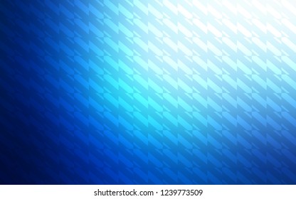 Dark BLUE vector texture with colored lines. Colorful shining illustration with lines on abstract template. Pattern for your busines websites.