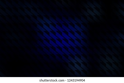 Dark BLUE vector texture with colored lines. Glitter abstract illustration with colorful sticks. Pattern for your busines websites.