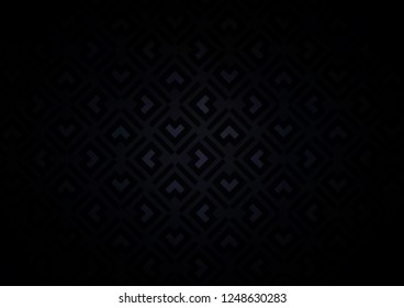 Dark BLUE vector texture with colored lines. Modern geometrical abstract illustration with staves. Pattern for ads, posters, banners.