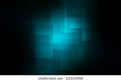 Dark BLUE vector texture with colored lines. Decorative shining illustration with lines on abstract template. Smart design for your business advert.