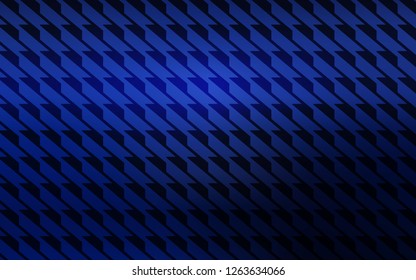 Dark BLUE vector texture with colored lines. Lines on blurred abstract background with gradient. Template for your beautiful backgrounds.