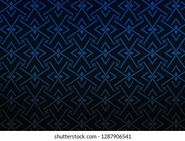 Dark BLUE vector texture with colored lines. Blurred decorative design in simple style with lines. Pattern for business booklets, leaflets.