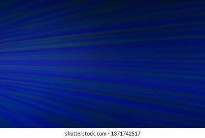 Dark BLUE vector texture with colored lines. Lines on blurred abstract background with gradient. Pattern for ad, booklets, leaflets.