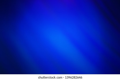 Dark BLUE vector texture with colored lines. Colorful shining illustration with lines on abstract template. Pattern for ad, booklets, leaflets.