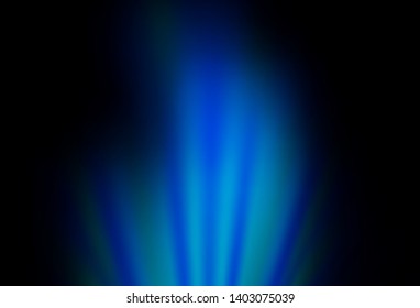 Dark BLUE vector texture with colored lines. Shining colored illustration with sharp stripes. Template for your beautiful backgrounds.