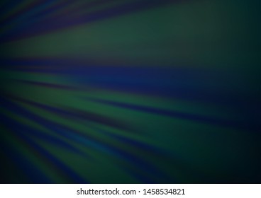 Dark BLUE vector texture with colored lines. Glitter abstract illustration with colored sticks. Pattern for websites, landing pages.