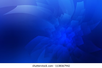 Dark BLUE vector texture with colorful hexagons. Colorful hexagons on white backdrop. Pattern for ads, leaflets.