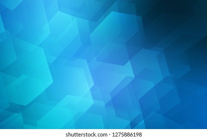 Dark BLUE vector texture with colorful hexagons. Abstract illustration with colorful hexagons. New template for your brand book. Dark BLUE vector texture with colorful hexagons. Abstract illustration with colorful hexagons. New template for your brand book.