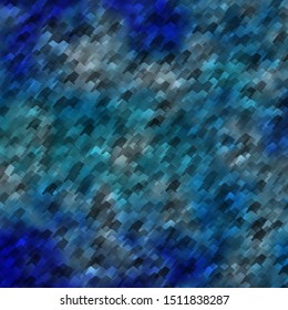 Dark BLUE vector texture with colorful hexagons. Design in abstract style with hexagons. Design for website posters, banners.