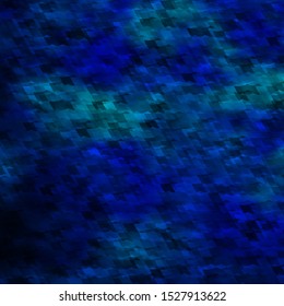 Dark BLUE vector texture with colorful hexagons. Blur background with colorful hexagons. Pattern for texture of wallpapers.