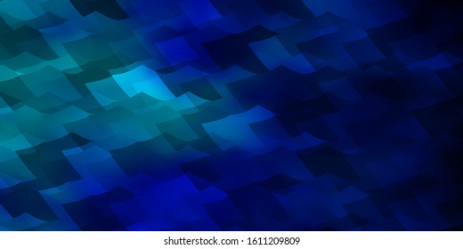 Dark BLUE vector texture with colorful hexagons. Blur background with colorful hexagons. Pattern for ads, leaflets.