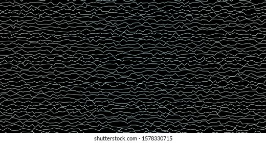 Dark BLUE vector texture with curves. Colorful illustration with curved lines. Template for your UI design.