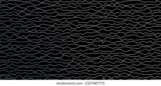 Dark BLUE vector texture with curves. Colorful illustration with curved lines. Design for your business promotion.