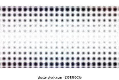 DARK BLUE vector  texture with disks. Modern abstract illustration with colorful water drops. Design for poster, banner of websites.