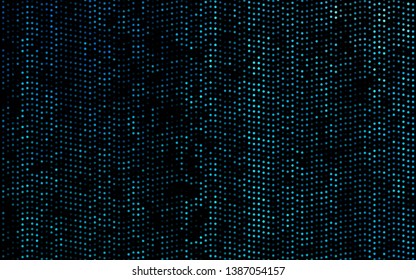 Dark BLUE vector texture with disks. Modern abstract illustration with colorful water drops. Design for posters, banners.