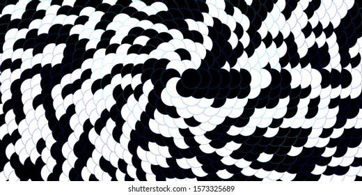 Dark BLUE vector texture with disks. Abstract illustration with colorful spots in nature style. New template for a brand book.