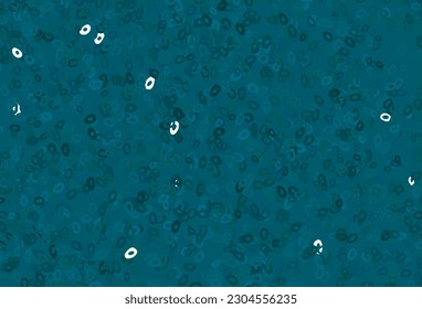 Textura de vector azul oscuro con discos. Ilustración con un conjunto de círculos abstractos de colores brillantes. Diseño para anuncios comerciales.