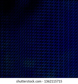 Dark BLUE vector texture with lines. Gradient illustration with straight lines in abstract style. Pattern for websites, landing pages.