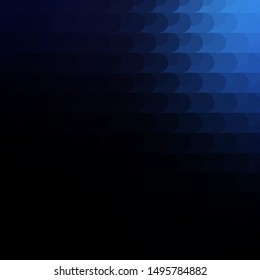 Dark BLUE vector texture with lines. Gradient illustration with straight lines in abstract style. Pattern for websites, landing pages.