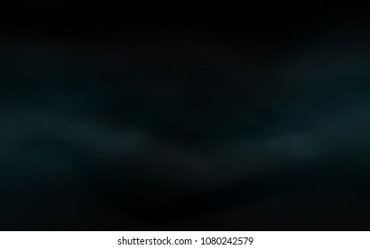 Dark BLUE vector texture with milky way stars. Blurred decorative design in simple style with galaxy stars. Pattern for astrology websites.