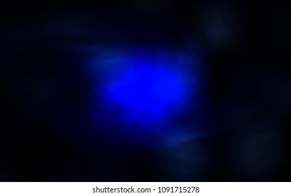 Dark BLUE vector texture with milky way stars. Modern abstract illustration with Big Dipper stars. Smart design for your business advert.