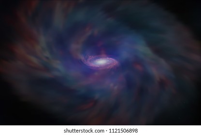 Dark BLUE vector texture with milky way stars. Modern abstract illustration with Big Dipper stars. Pattern for futuristic ad, booklets.