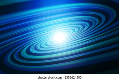 Dark BLUE vector texture with milky way stars. Shining illustration with sky stars on abstract template. Pattern for astronomy websites.