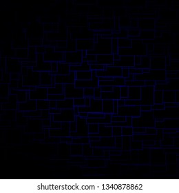 Dark BLUE vector texture in rectangular style. Abstract gradient illustration with colorful rectangles. Pattern for commercials, ads.