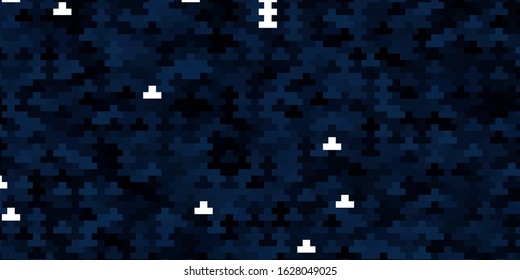 Dark BLUE vector texture in rectangular style. Abstract gradient illustration with colorful rectangles. Modern template for your landing page.