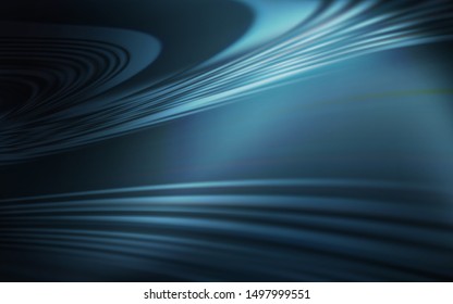 Dark BLUE vector texture with wry lines. Colorful abstract illustration with gradient lines. New composition for your brand book.