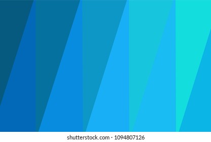 Dark BLUE vector triangle mosaic texture. A completely new color illustration in a  polygonal style. The template for cell phone's backgrounds.
