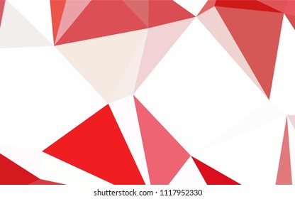 Dark BLUE vector triangle mosaic template. Shining polygonal illustration, which consist of triangles. Brand new design for your business.