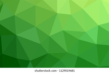 Dark BLUE vector triangle mosaic template. Modern abstract illustration with triangles. Best triangular design for your business.