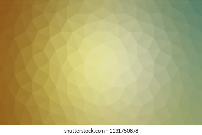 Dark BLUE vector triangle mosaic cover. Colorful abstract illustration with triangles. Brand new design for your business.