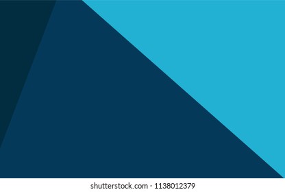 Dark BLUE vector triangle mosaic cover. Colorful abstract illustration with triangles. Polygonal design for your web site.