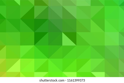 Dark BLUE vector triangle mosaic cover. Colorful abstract illustration with triangles. Brand new design for your business.