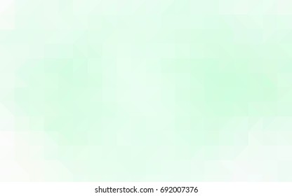 Dark BLUE vector triangle mosaic template. Colorful abstract illustration with gradient. A completely new design for your business.