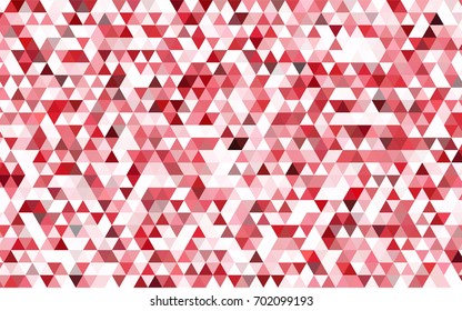 Dark BLUE vector triangle mosaic pattern. Colorful abstract illustration with gradient. A new texture for your design.