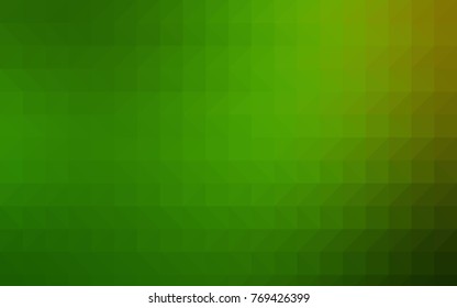 Dark BLUE vector triangle mosaic background. A sample with polygonal shapes. The textured pattern can be used for background.