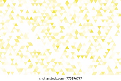 Dark BLUE vector triangle mosaic background. A vague abstract illustration with gradient. The elegant pattern can be used as part of a brand book.