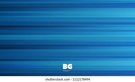 Papel de escritorio azul oscuro, fondo, volante o diseño de portada para su negocio con patrón abstracto rayado y borroso - plantilla vectorial creativa
