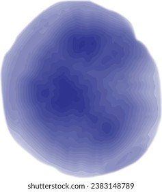 Dark blue watercolor background splash brush strokes vector 