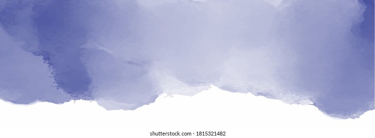 Fondo de color azul oscuro de la acuarela para los fondos de texturas y el diseño de banners web
