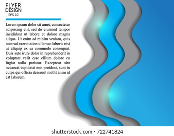 dark and blue wave pattern background