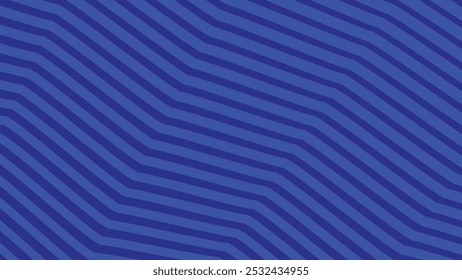 Dark blue wavy line pattern abstract background for backdrop or fabric style