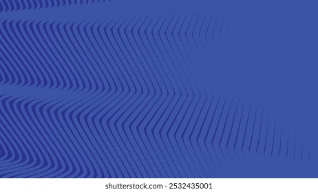 Fundo abstrato de padrão de linha ondulada azul escuro para estilo de tela de fundo ou tela